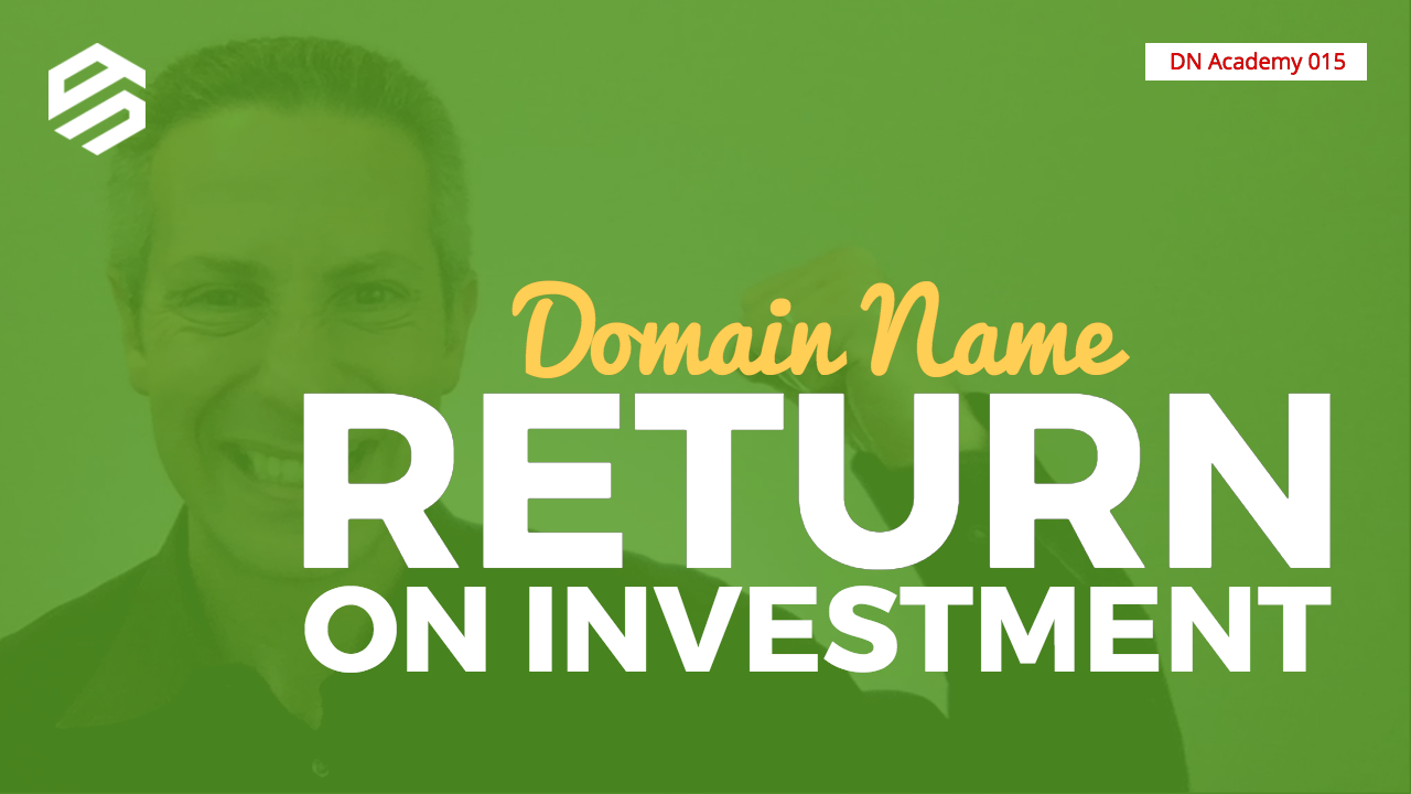 Domain Name Return on Investment » Blog » DNAcademy.com