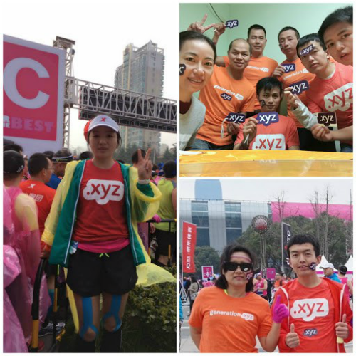 #XYZsquad crosses the finish line in the Wuxi Marathon | .xyz Domain Names
