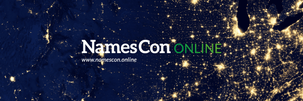 NamesCon 2021 schedule of events live and online conferences in 2021