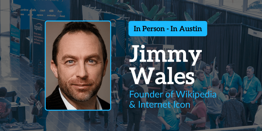 Jimmy Wales co-founder of Wikipedia to be in person at NamesCon
